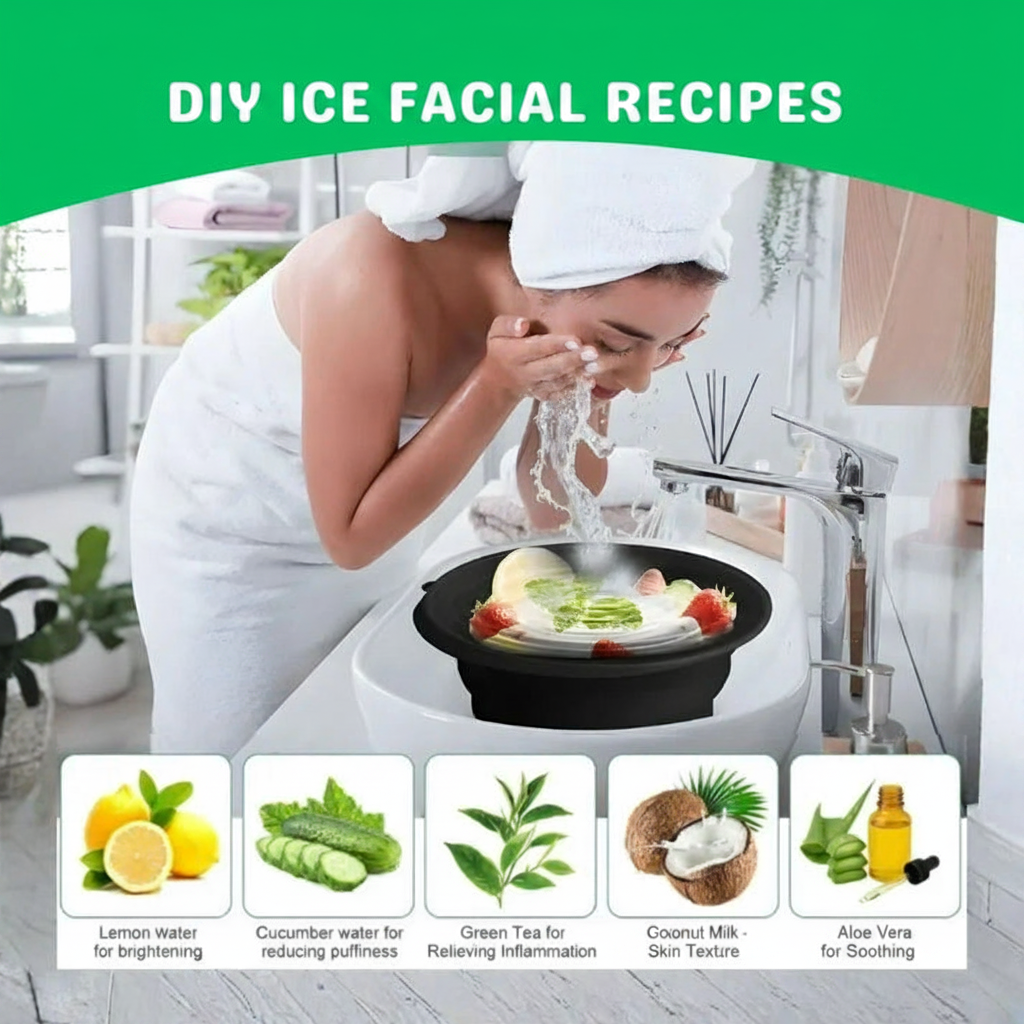 Ice Facial Bowl - DIY Recipes Upgraded