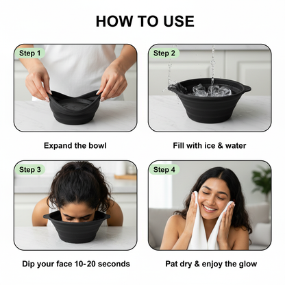 Ice Facial Bowl - How to Use Upgraded